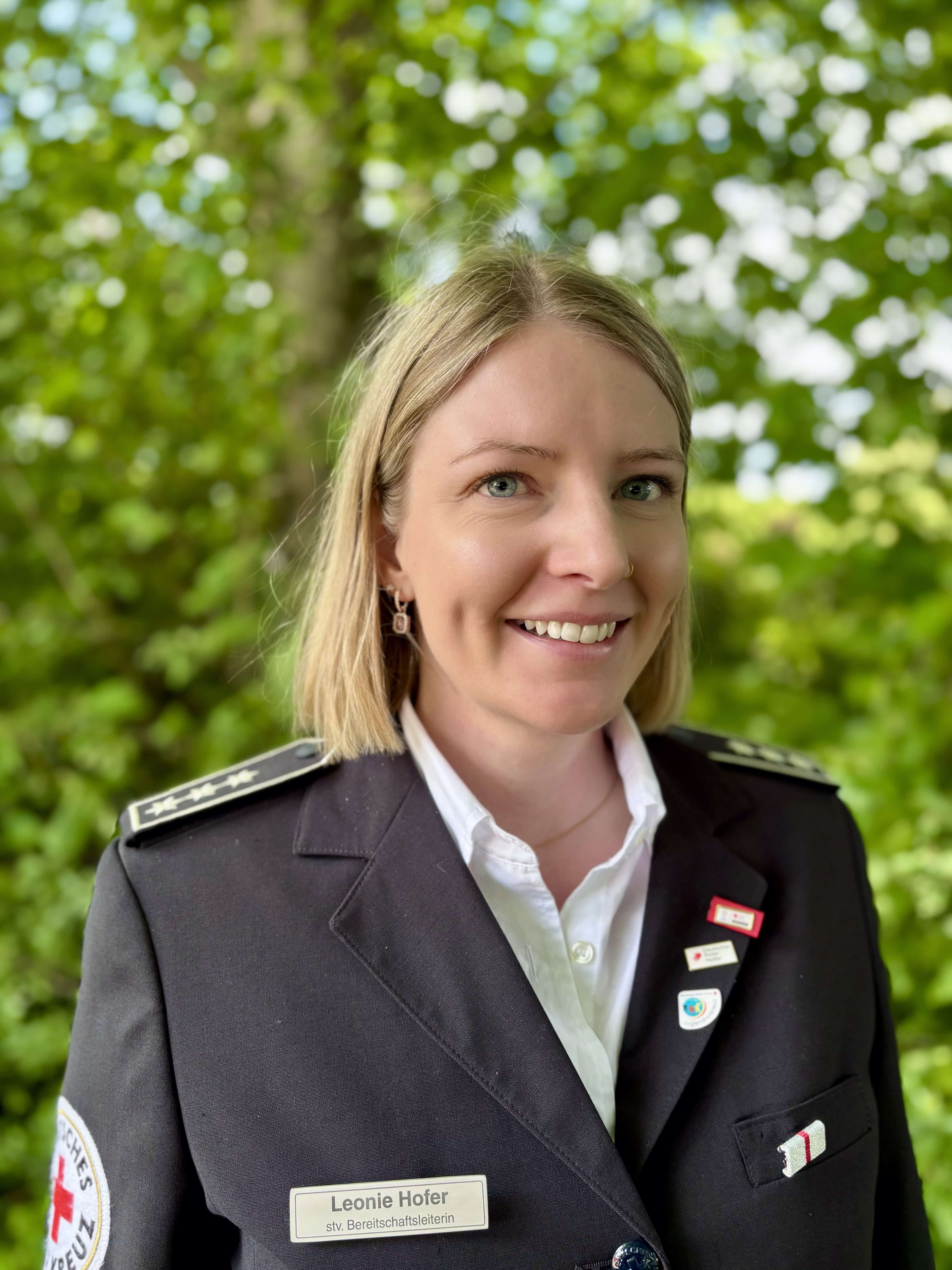 Abbild: Dieses Bild ist ein Platzhalter für die Ansprechpartnerin Leonie Hofer.